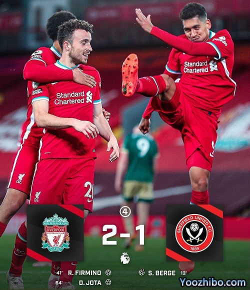 <a href=/zuqiuzhongguo/liverpool/ target=_blank class=infotextkey>利物浦</a>2-1谢菲联