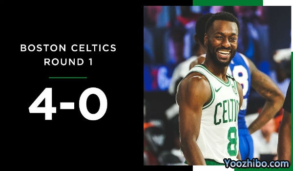 <a href=/lanqiuzhongguo/celtics/ target=_blank class=infotextkey>凯尔特人</a>4-0横扫<a href=/lanqiuzhongguo/76ers/ target=_blank class=infotextkey>76人</a>晋级次轮！