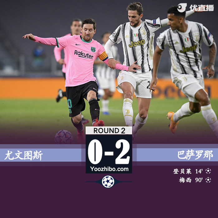 <a href=/zuqiuzhongguo/barcelona/ target=_blank class=infotextkey>巴萨</a>2-0客胜尤文